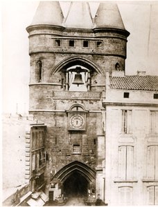 A porta do Big Bell em Bordeaux, c.1851